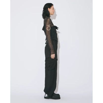 beautiful people rayon barathea bow silhouette pants