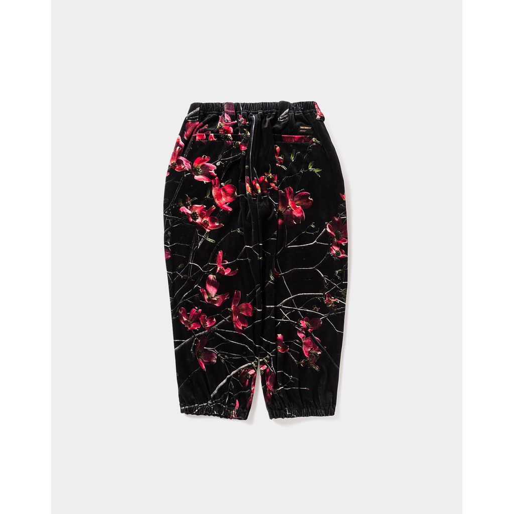TIGHTBOOTH DOGWOOD VELOUR BALLOON PANTS – MAROON WEBSTORE