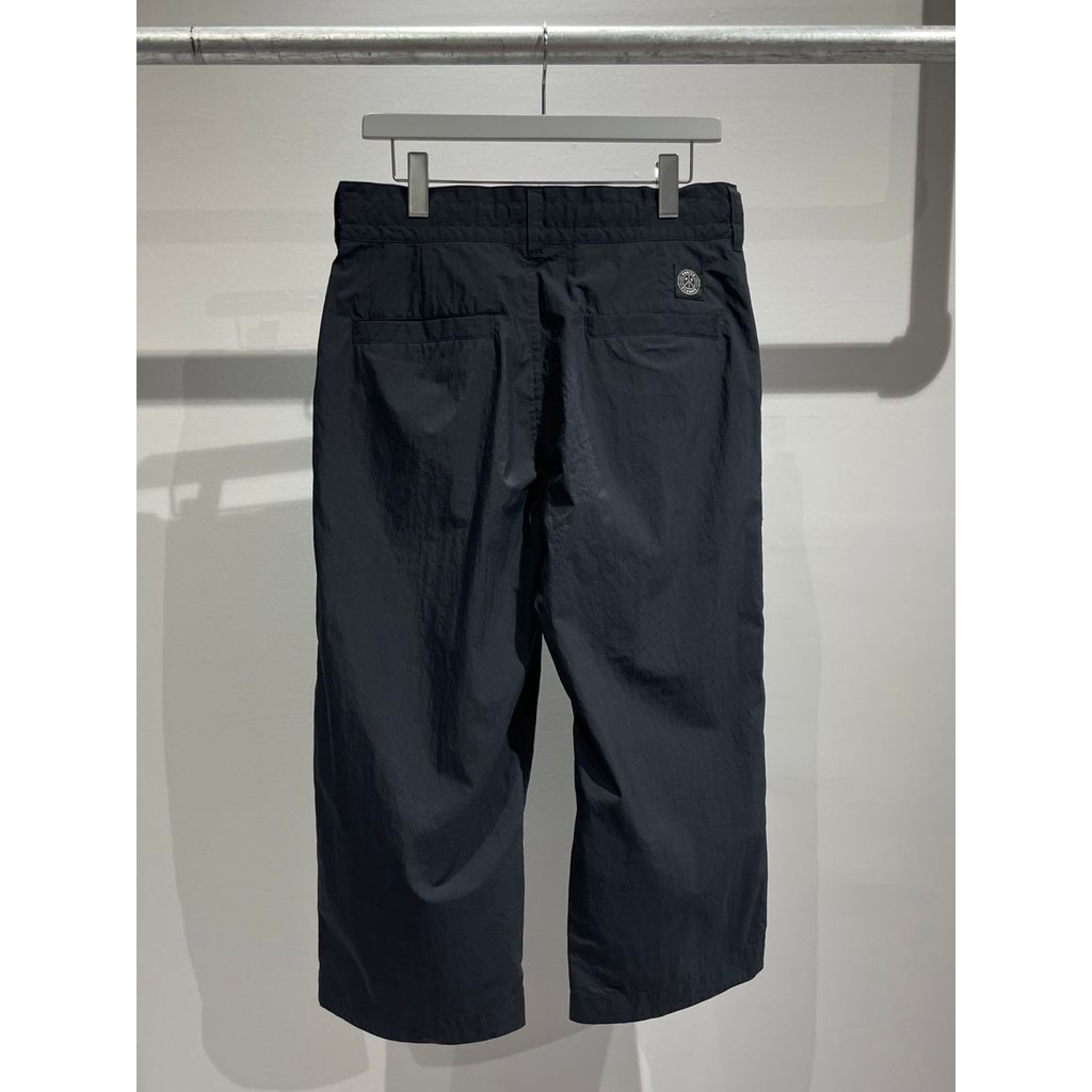 PORTER CLASSIC POPLIN WIDE LONG PANTS