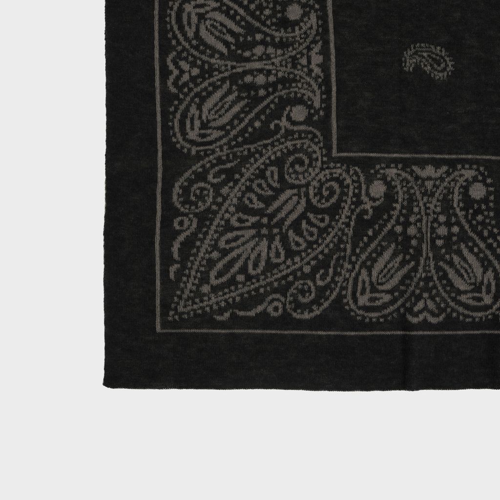 MAGIC STICK REVERSIBLE KNIT BANDANA STOLE