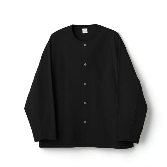 ORCIVAL OR-B0495 Twill Dump Collarless Shirt 26AW