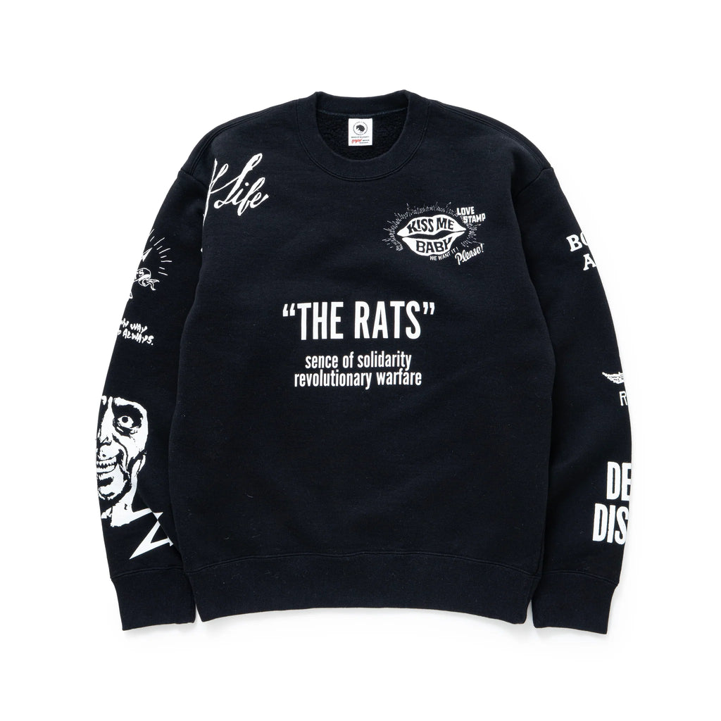 RATS CRAZY CREW NECK SWEAT