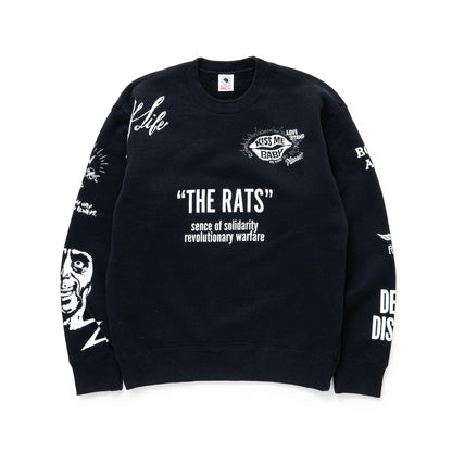 RATS CRAZY CREW NECK SWEAT