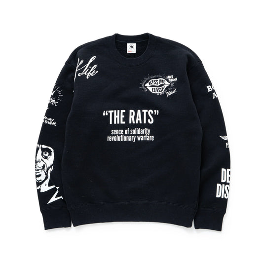RATS CRAZY CREW NECK SWEAT
