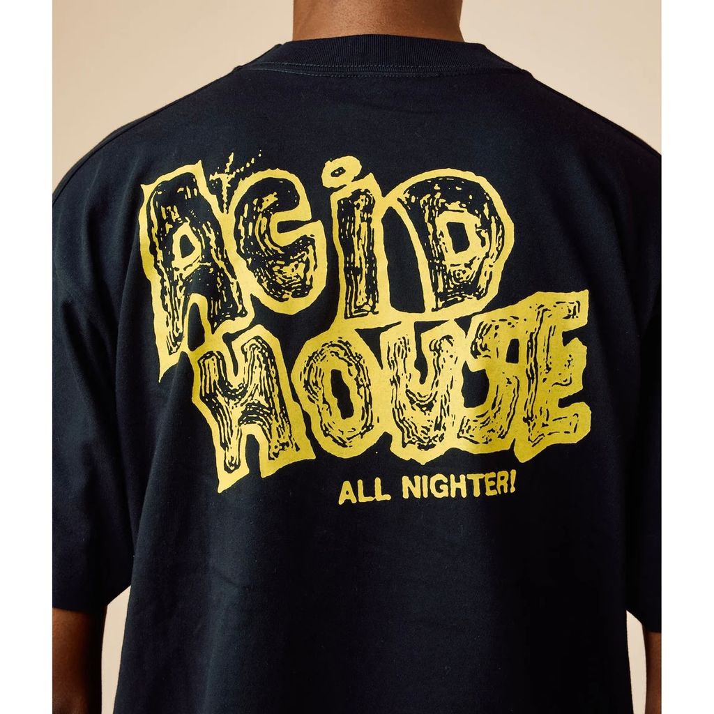 BEDWIN & THE HEARTBREAKERS S/S PRINTED TEE "Acid House"