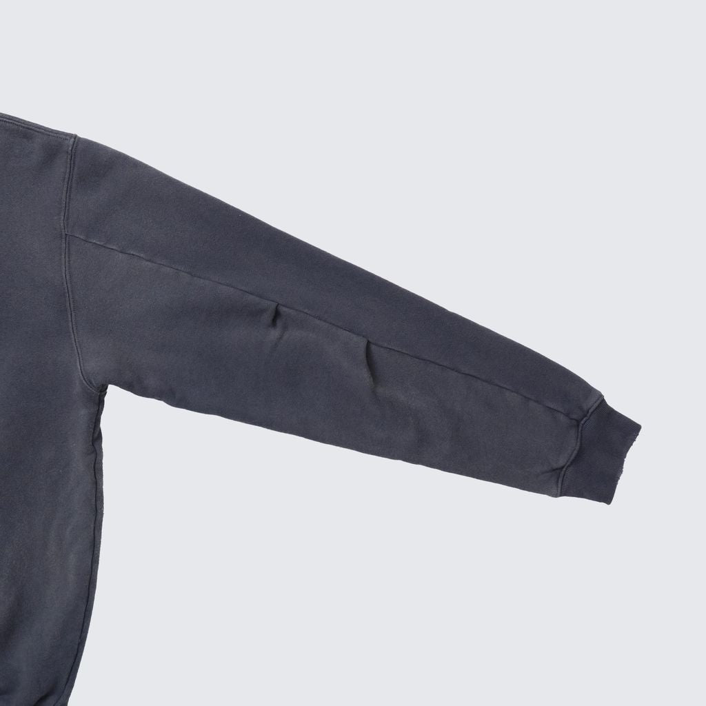 MAGIC STICK FADED CREW SWEAT (FADE NAVY)