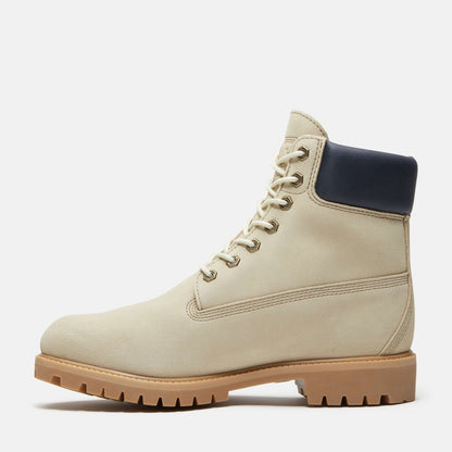 Timberland プレミアム 6インチ ウォータープルーフ ブーツ メンズ(LT BEIGE)
