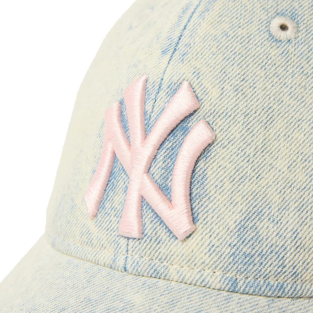 NEW ERA 9TWENTY Over Dye Denim ニューヨーク・ヤンキース ホワイト