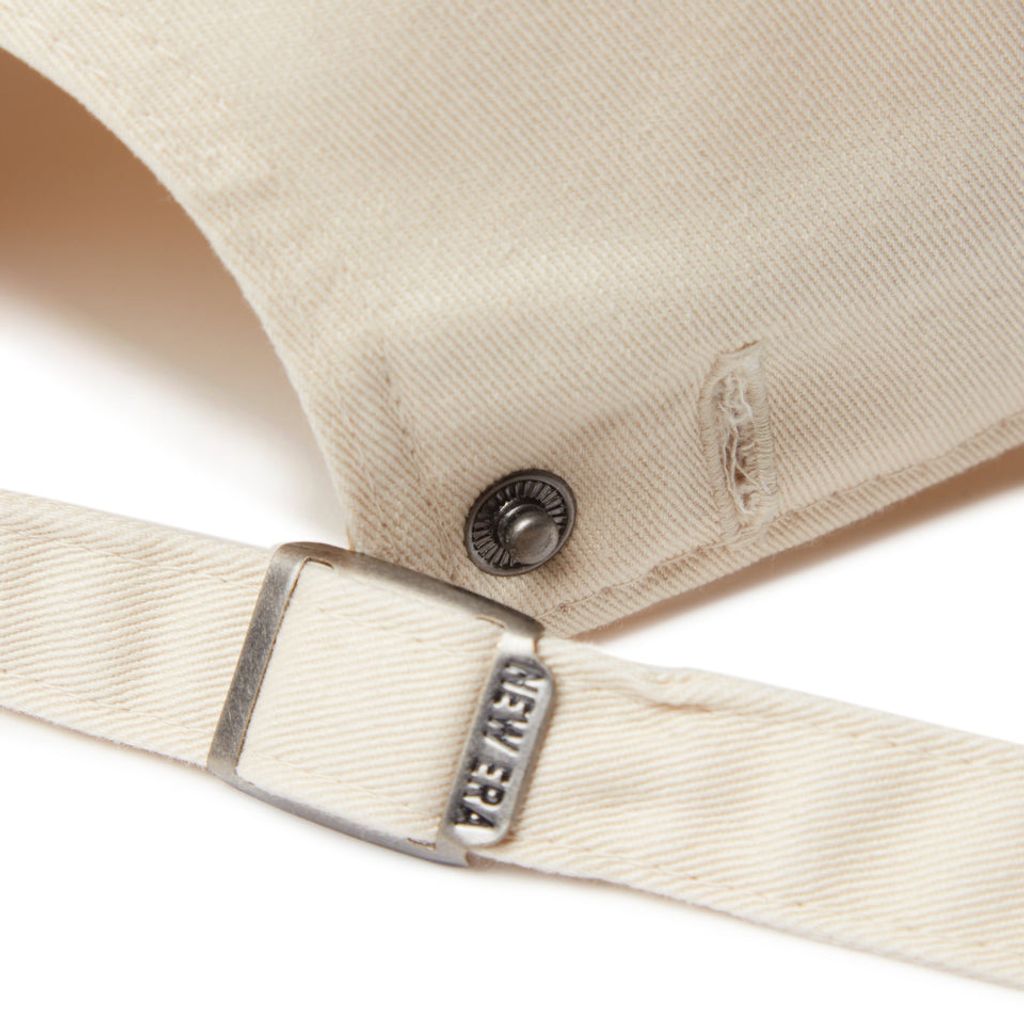 NEW ERA 9TWENTY Khaki Sweat Band ニューヨーク・メッツ ライトクリーム カーキスウェットバンド