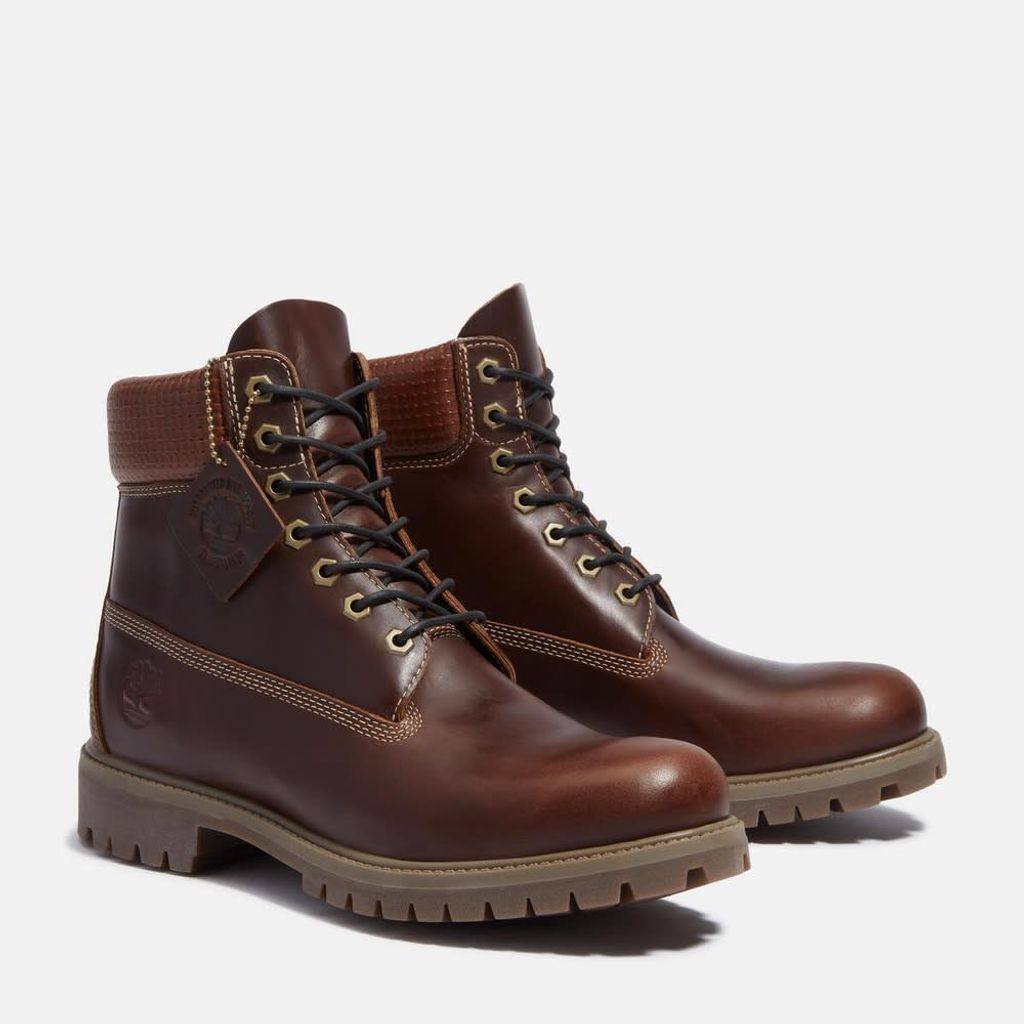 Timberland プレミアム 6インチ ウォータープルーフ ブーツ メンズ(MD BROWN)