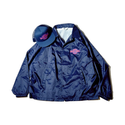 ANDFAMILYS MOTORCYCLE COACH JACKET（KOKURA NAVY - MURAKAMI SPECIAL）