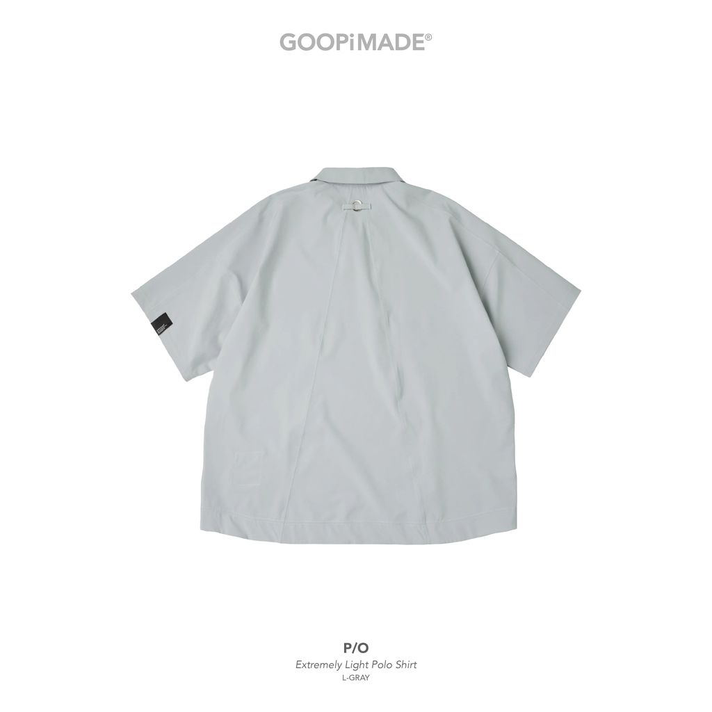 GOOPiMADE P/O - Extremely Light Polo Shirt