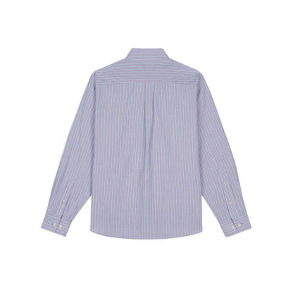 BRAIN DEAD Brooks Brothers California Half Placket Oxford Button Up Shirt - Blue