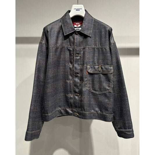 eYe JUNYA WATANABE MAN Wool Silk Check Levi's W Name