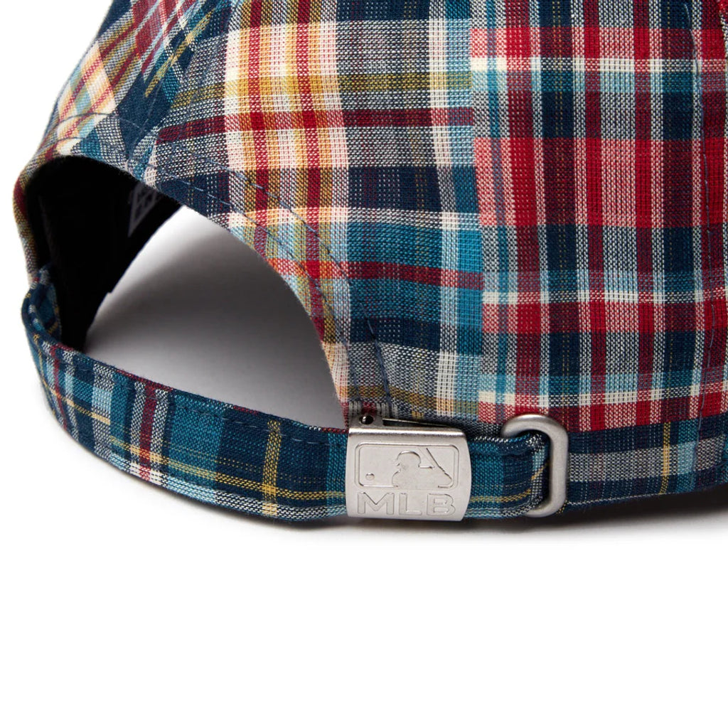 NEW ERA 9TWENTY MLB Patchwork ニューヨーク・ヤンキース マドラスチェック