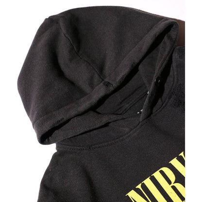 THRIFTY LOOK  WORN-OUT BAND HOODIE NIRVANA