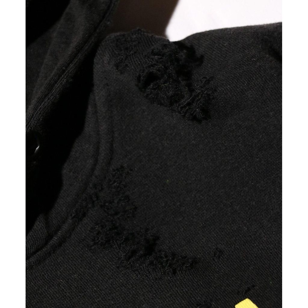 THRIFTY LOOK  WORN-OUT BAND HOODIE NIRVANA