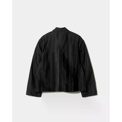 beautiful people cotton stripesuiting reversible jacket