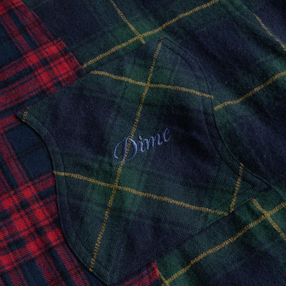 Dime  Triple Plaid Shirt