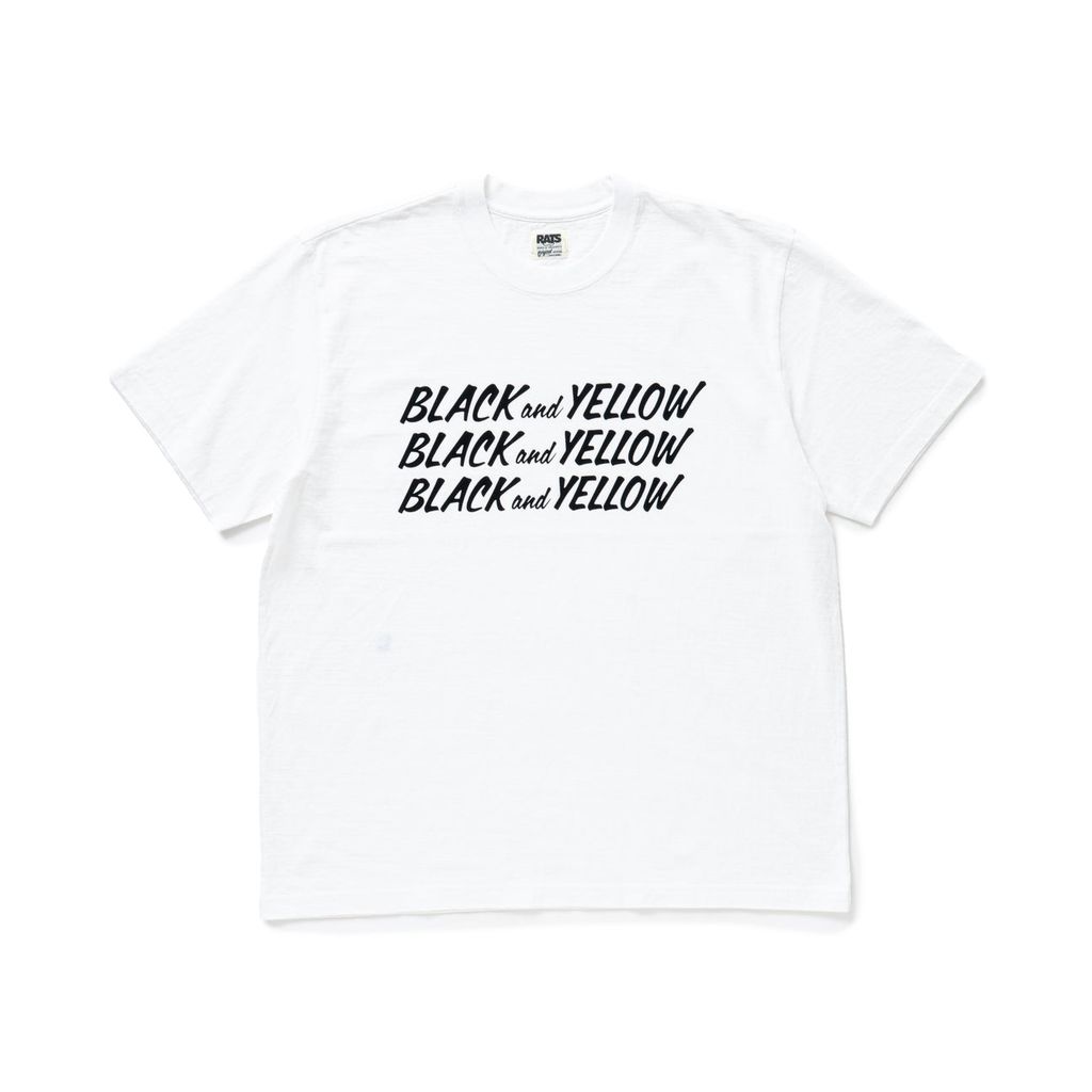 RATS BLACK and YELLOW TEE