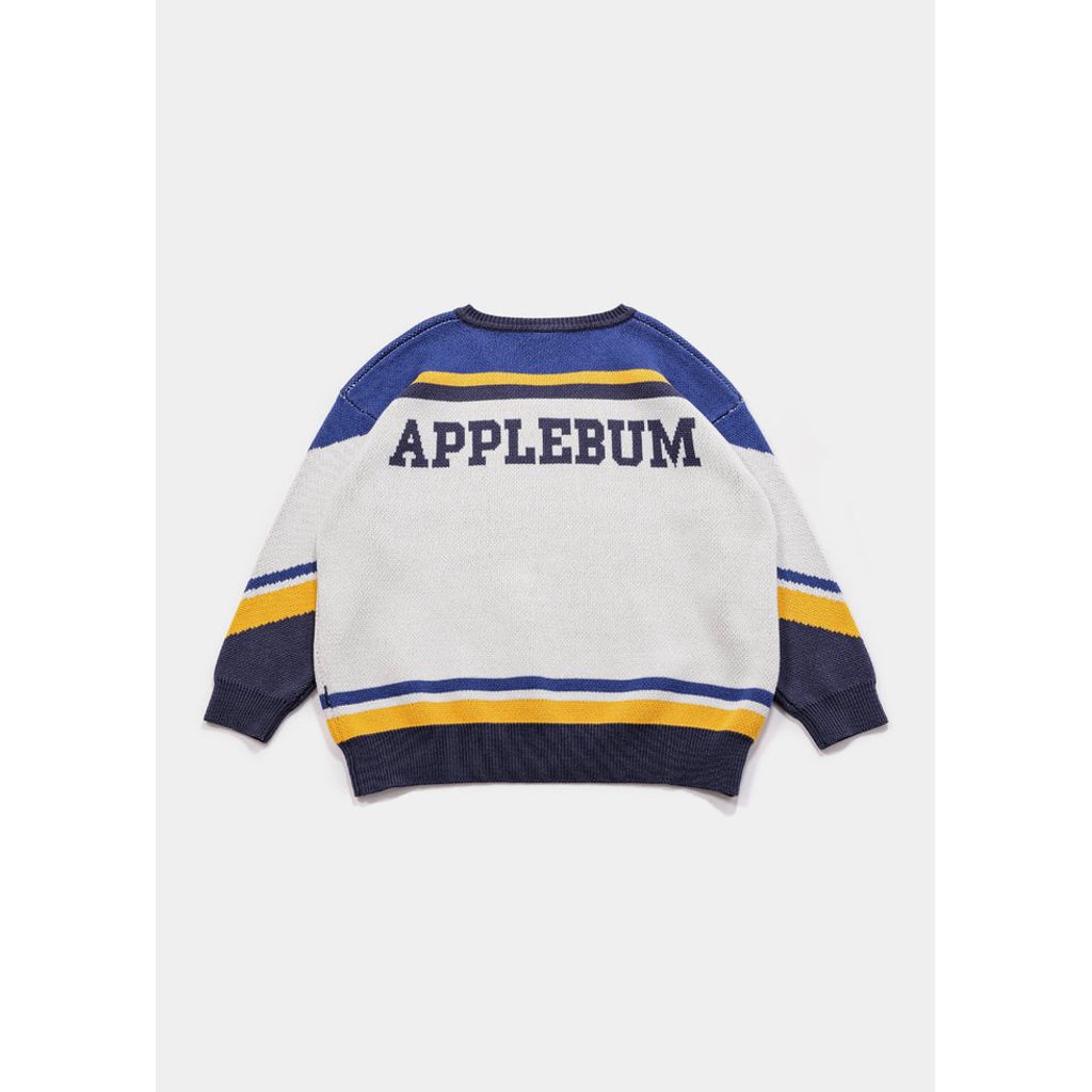 APPLEBUM HOCKEY JERSEYS KNIT SWEATER / 2520505