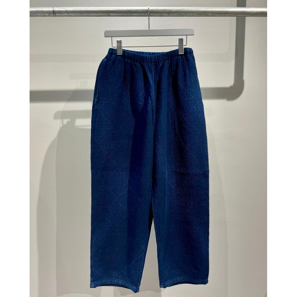 PORTER CLASSIC NEW SASHIKO LIGHT PEACE PANTS