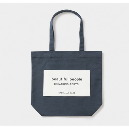 beautiful people SDGs name tag tote bag