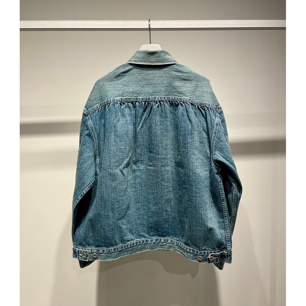 PORTER CLASSIC STEINBECK DENIM JACKET – MAROON WEBSTORE