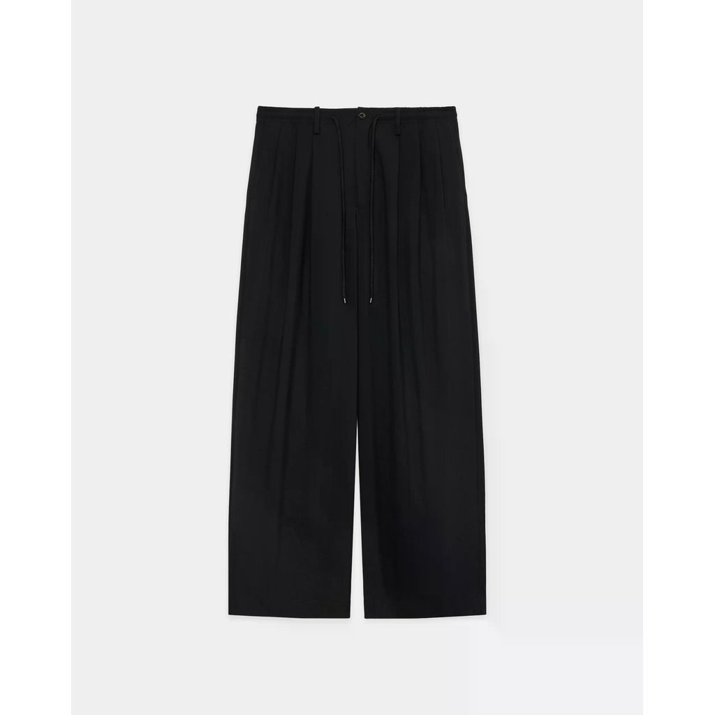 MARKAWARE Organic Wool 2/80 Tropical / Triple Pleated Easy Trousers