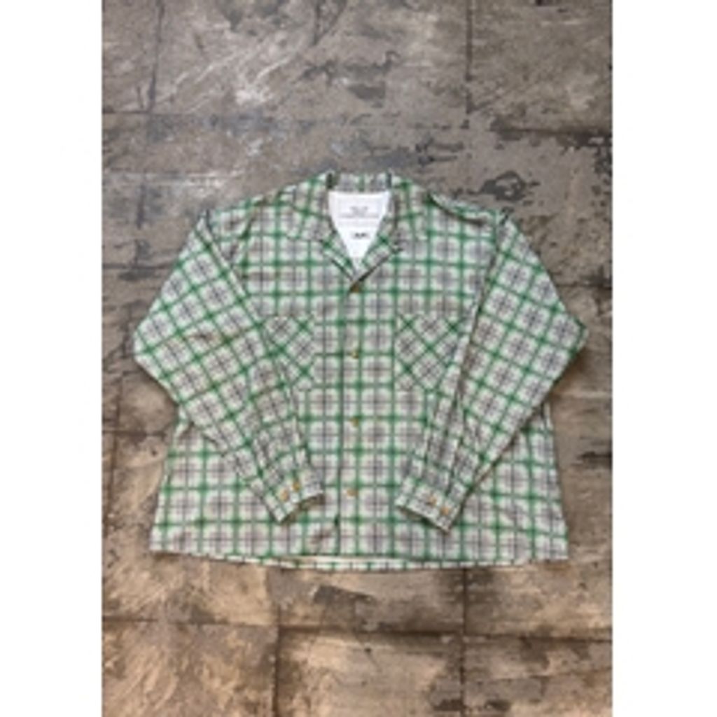 【予約商品】SPECTER FABRIC COMMUNICATION CHECK SH  SFC-015 26ss