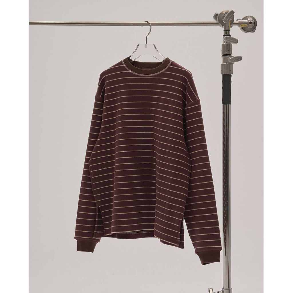 TODAYFUL Border Long T-shirts 26aw