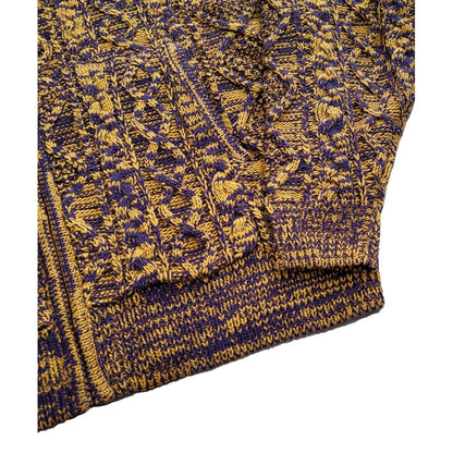 VOO F.Z.P MIX KNIT JACKET