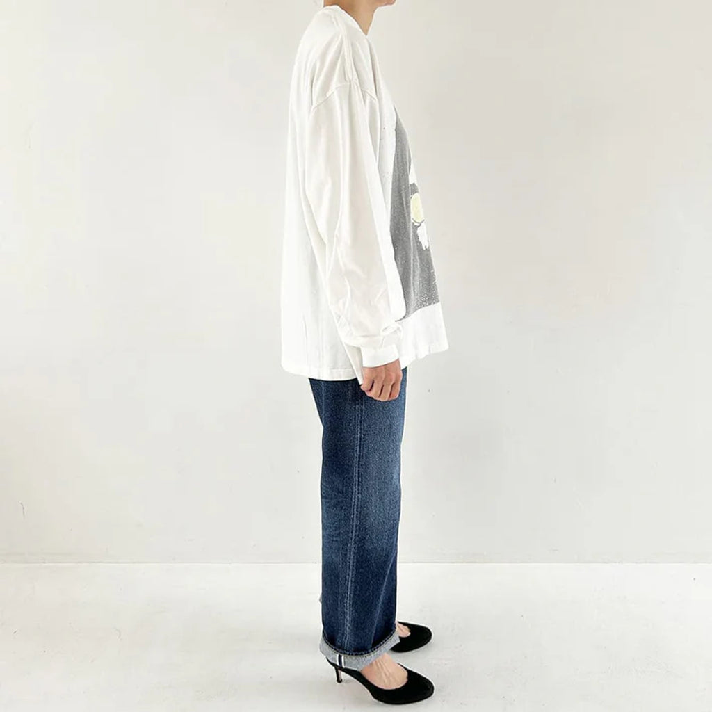 REMI RELIEF HARD SP加工20/-天竺ロンT(MEGANE)