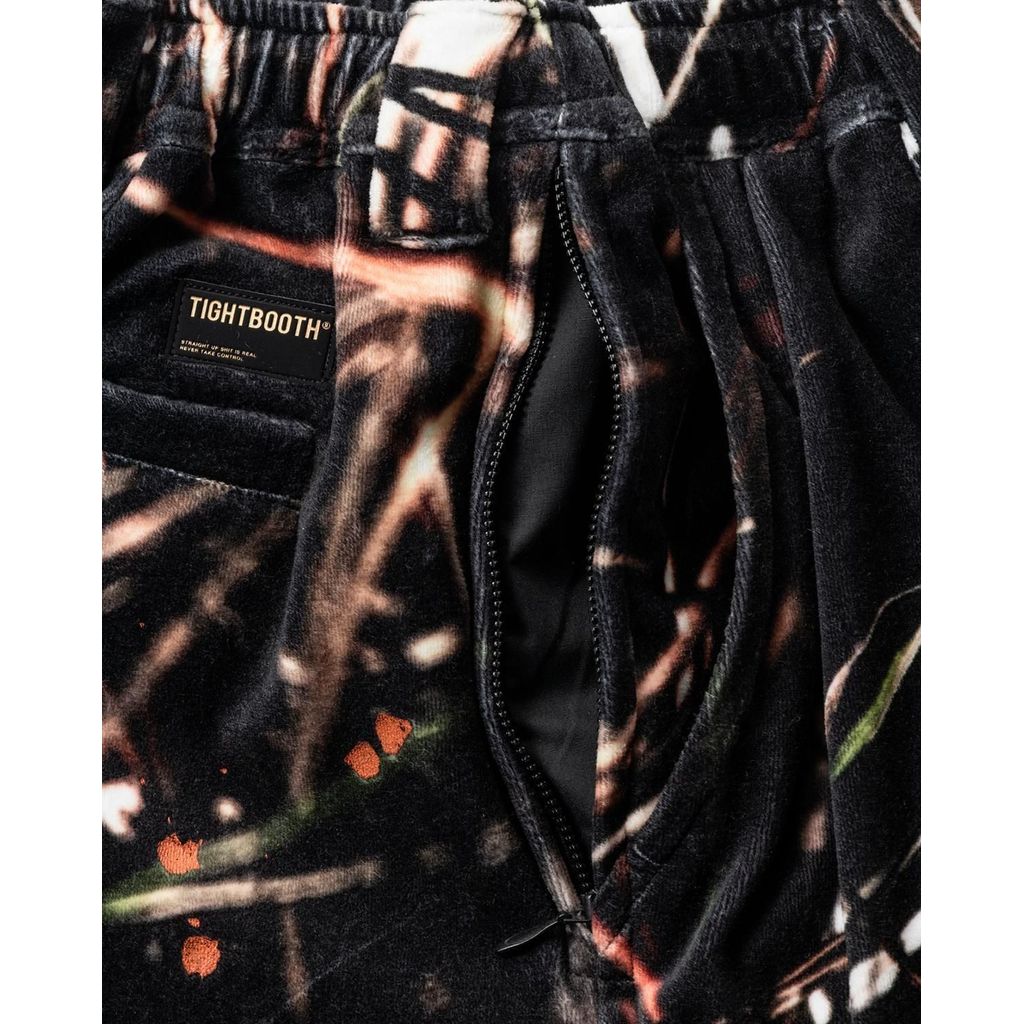 TIGHTBOOTH  TACTICAL VELOUR CAMO BALLOON PANTS - TIGHTBOOTH x BES