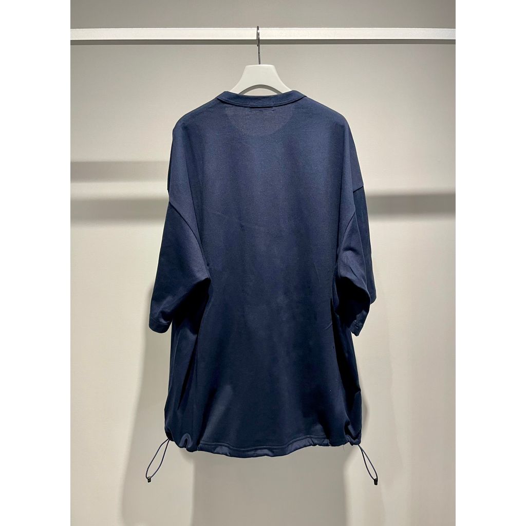 COMME des GARCONS HOMME コットン天竺 スピンドル LOGO TEE（NAVY）