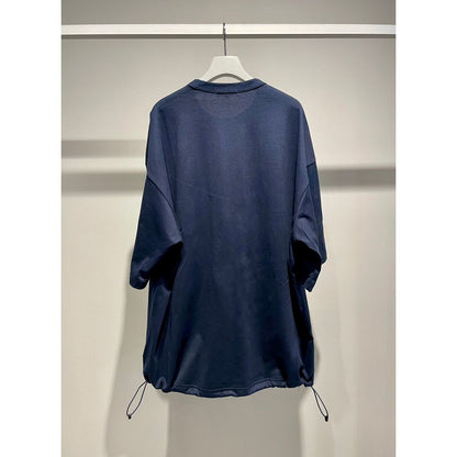 COMME des GARCONS HOMME コットン天竺 スピンドル LOGO TEE（NAVY）