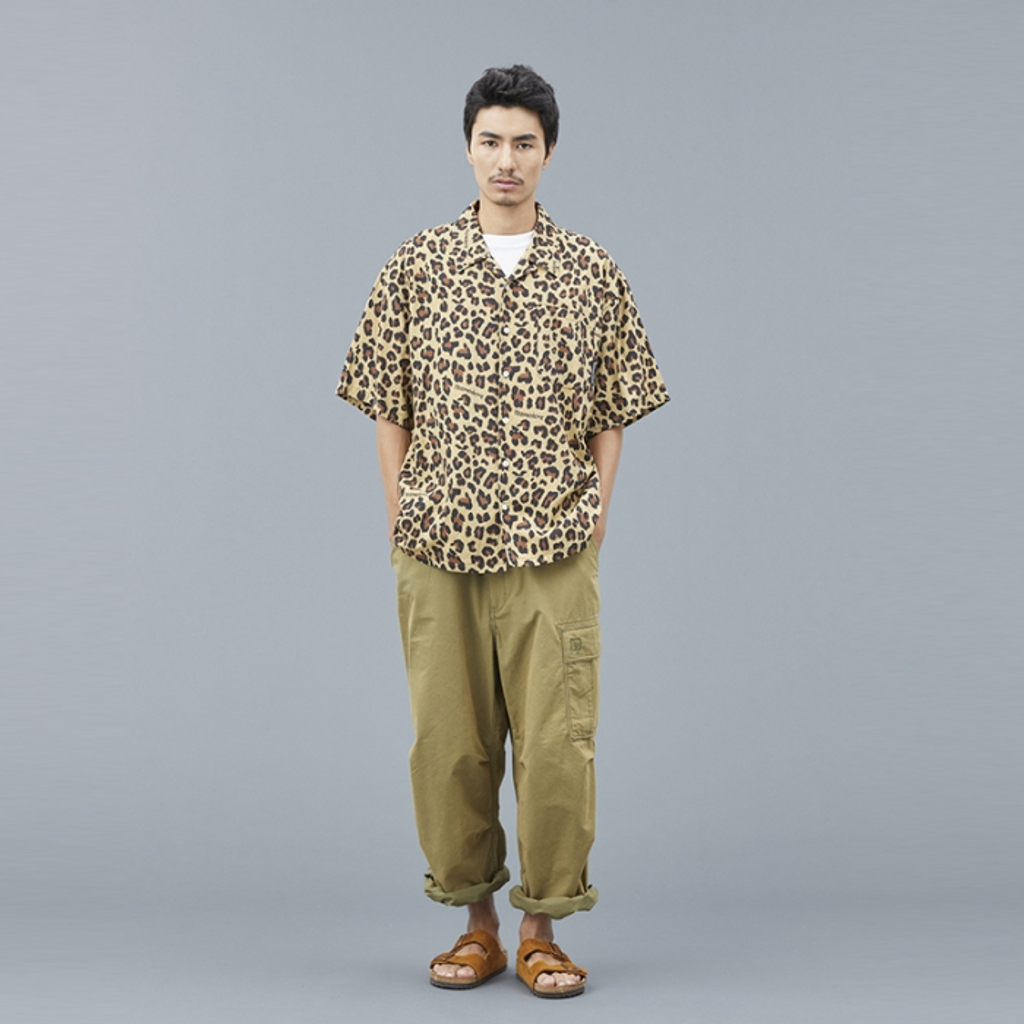 Liberaiders LEOPARD RAYON SHIRT