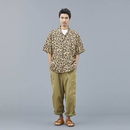 Liberaiders LEOPARD RAYON SHIRT