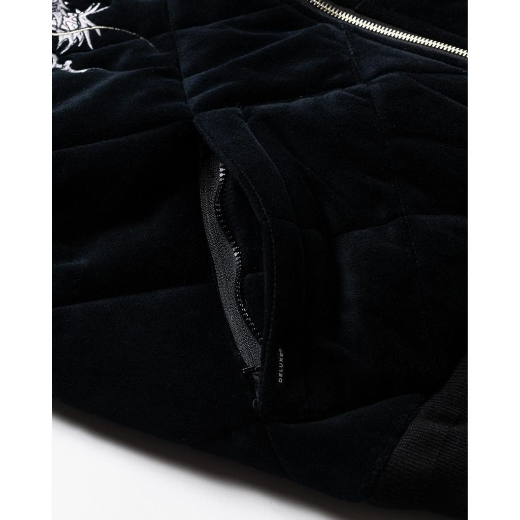 TIGHTBOOTH VELOUR SOUVENIR JKT - TIGHTBOOTH x DELUXE