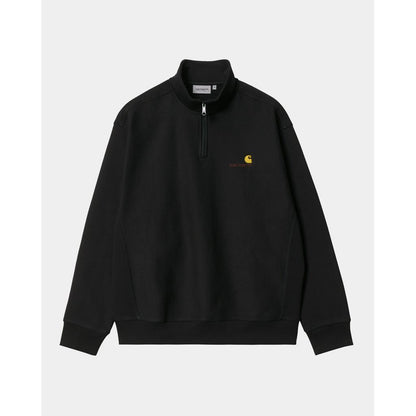 【一部予約販売】CARHARTT WIP Half Zip American Script Sweatshirt