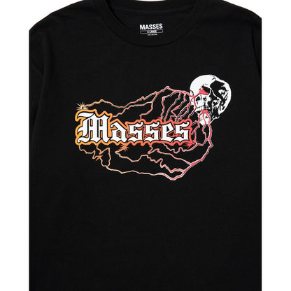 MASSES T-SHIRT L/S SKULL THUNDER