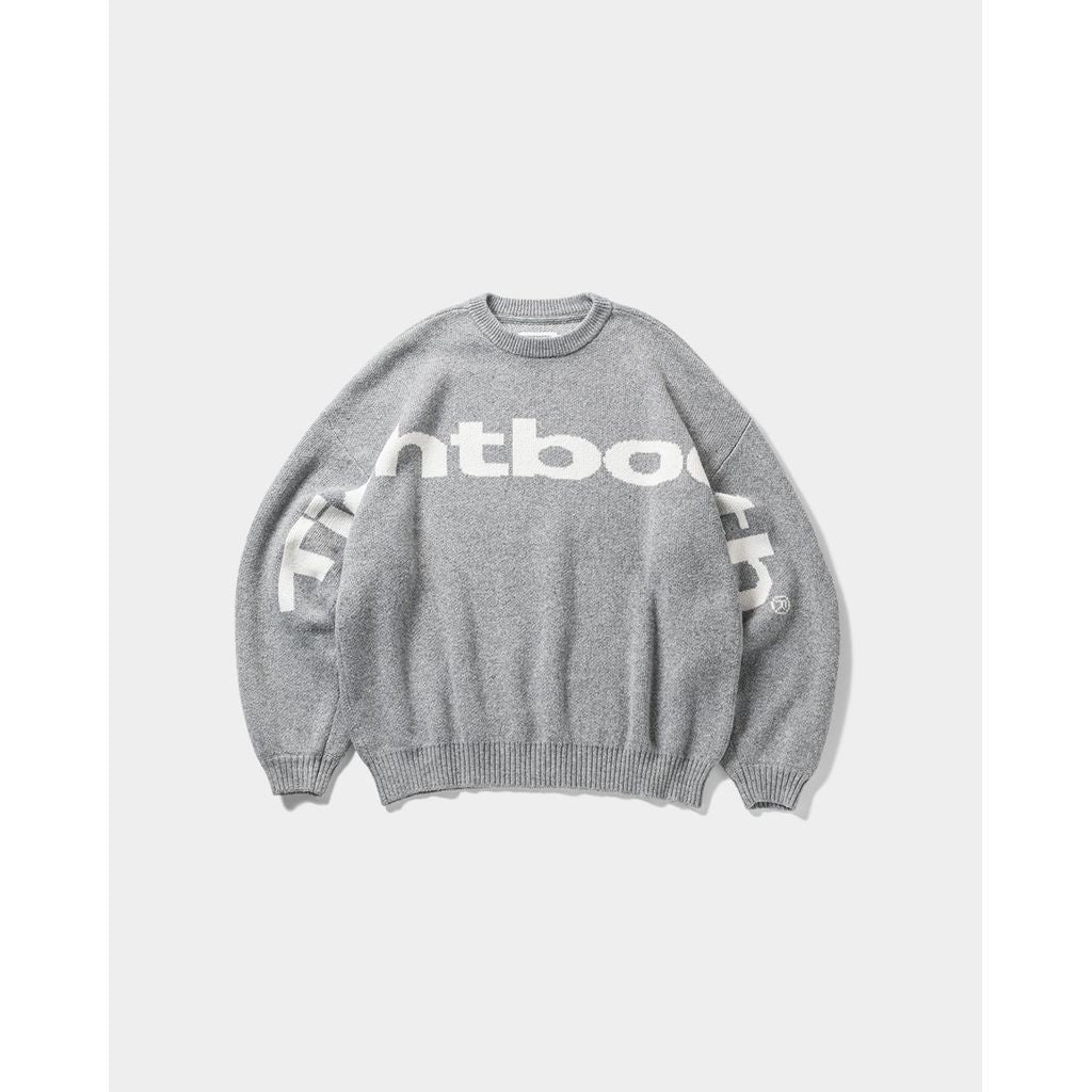 TIGHTBOOTH BIG LOGO KNIT SWEATER