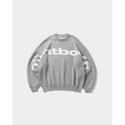 TIGHTBOOTH BIG LOGO KNIT SWEATER