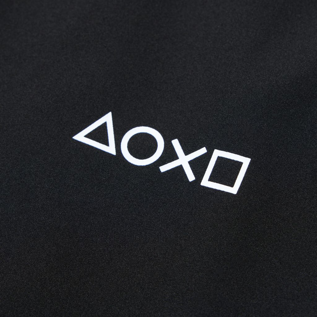 NEW ERA オーバーサイズド パイピング トラックジャケット PlayStation プレイステーション ブラック パフォーマンスアパレル  14693219