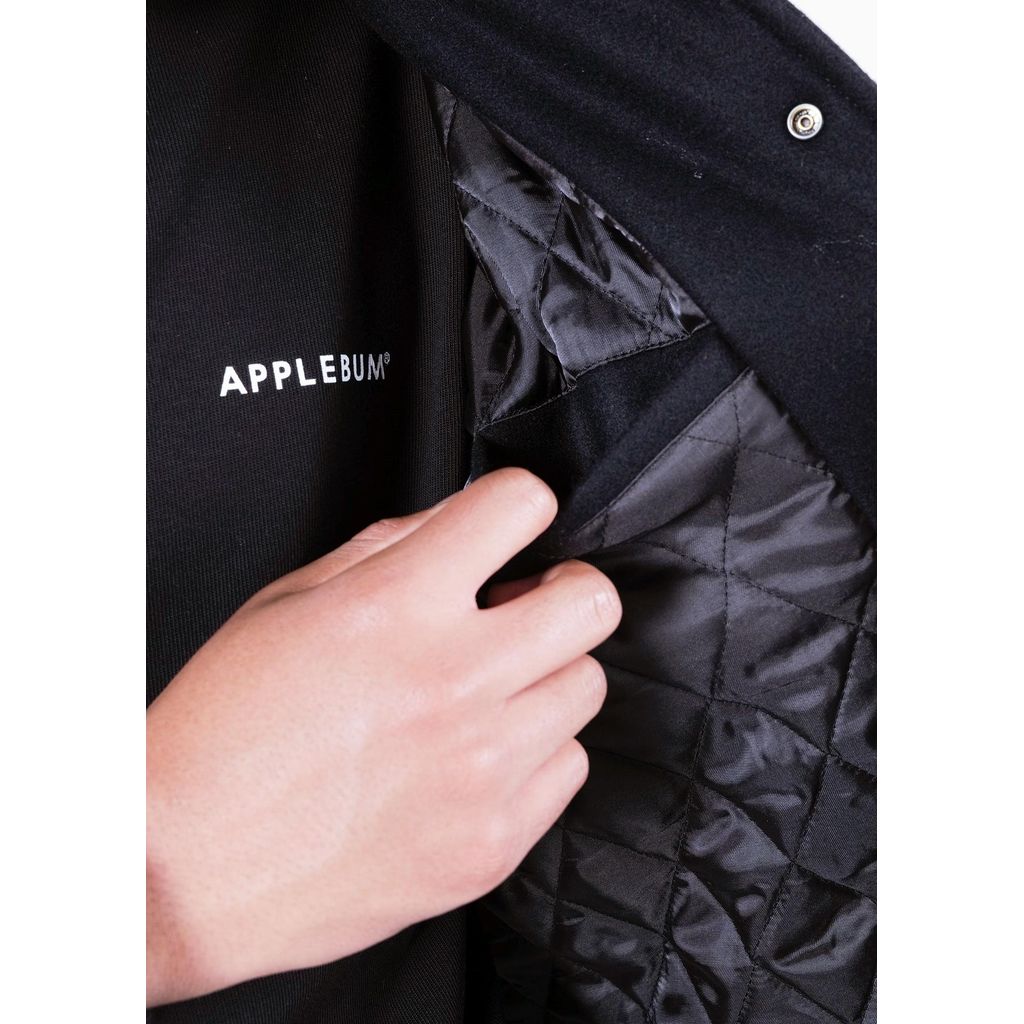 APPLEBUM COLLARED MELTON STADIUM JACKET / 2520604