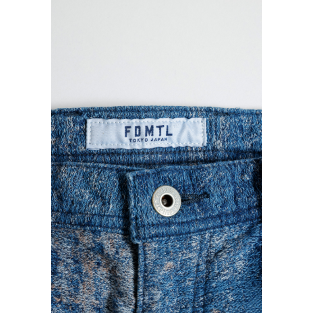 【予約商品】 FDMTL BORO JAQUARD WIDE PANTS 3YR WASH
