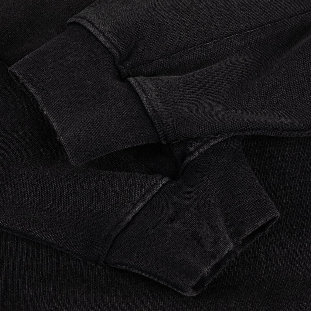 Dime Distressed Terry Zip Hoodie