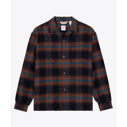 BEDWIN & THE HEARTBREAKERS FIVE BROTHER Ex. L/S CHECK SHIRT "VIN"
