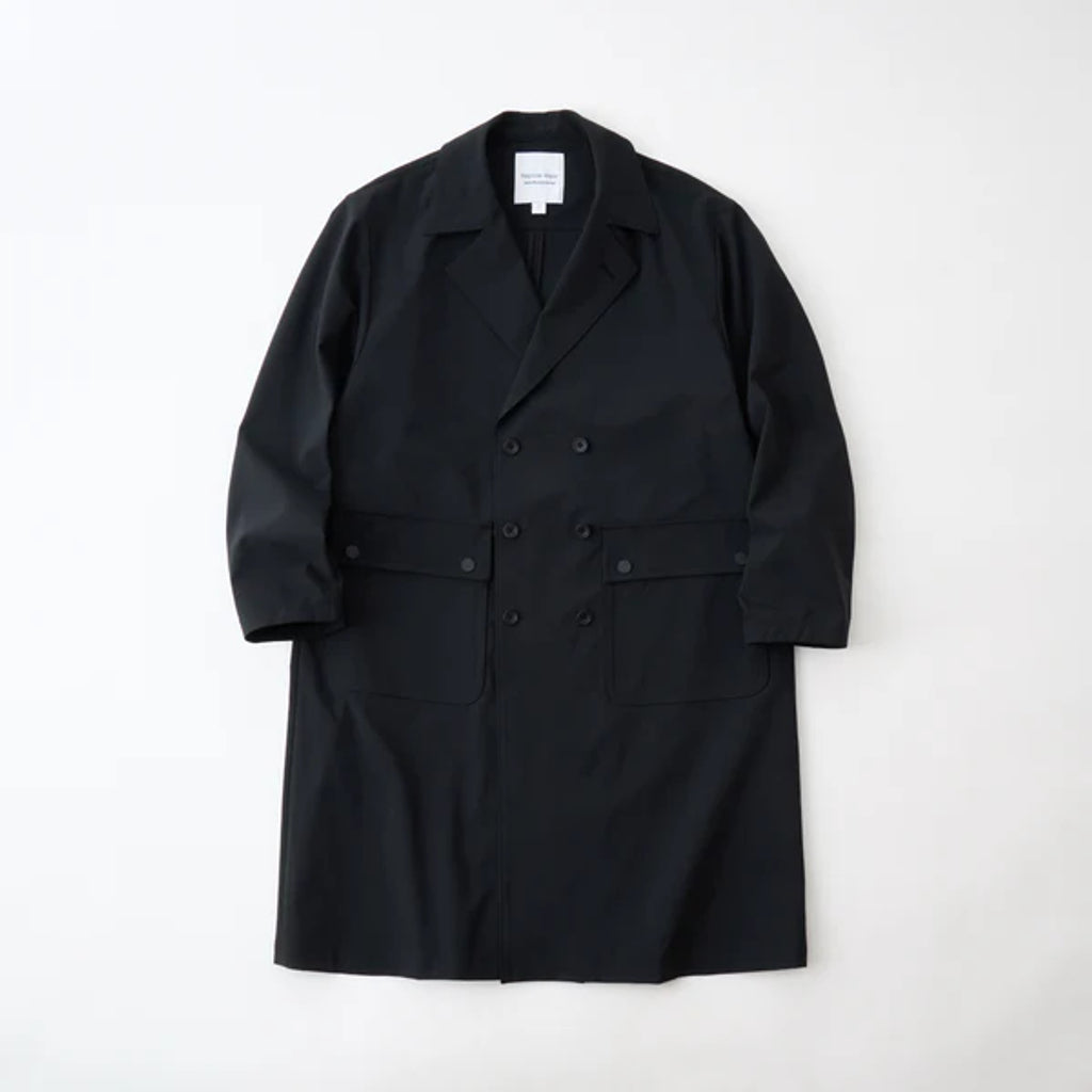 White Mountaineering SOLOTEX DOUBLE BREASTED COAT