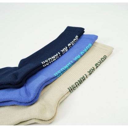 BOKU HA TANOSII ／ BOKUTANO SOCKS "バックロゴ"